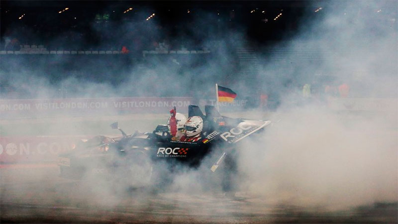 Sebastian Vettel en ROC