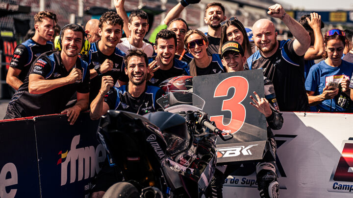 Podios, remontadas y liderazgo: gran actuación de ITALIKA Racing en España Superbike