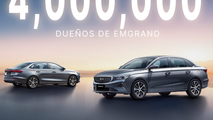 Geely Emgrand supera más de 4 millones de unidades vendidas en todo el mundo