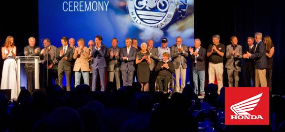 Honda, patrocinador principal de la ceremonia de ingreso al Salón de la Fama de la Motocicleta de la AMA