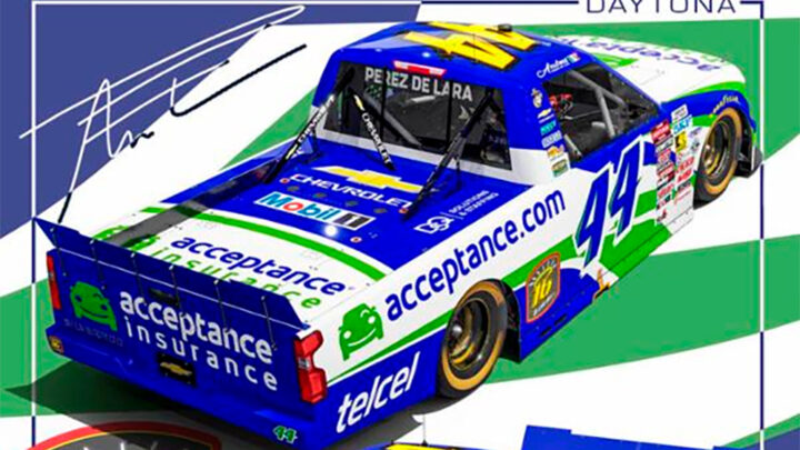 Inicia Andrés Pérez de Lara temporada de NASCAR Truck este viernes en Daytona