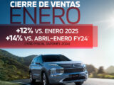 Mitsubishi Motors México comienza el año con un crecimiento por arriba del 10% vs enero 2025