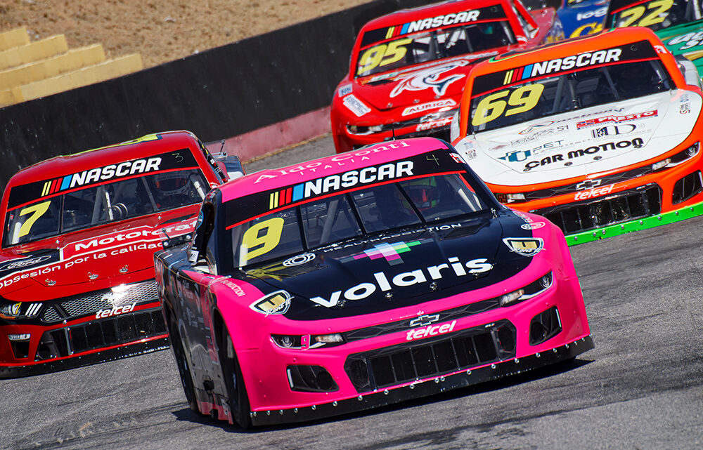 Alpha Racing logró doble podio en el arranque de NASCAR México Series en San Luis Potosí
