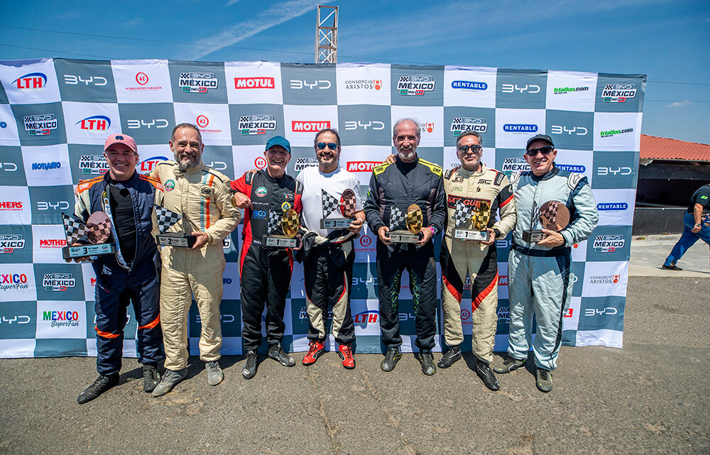Emoción y velocidad marcan el Gran Premio Ida y Vuelta de la BYD México Racing Cup