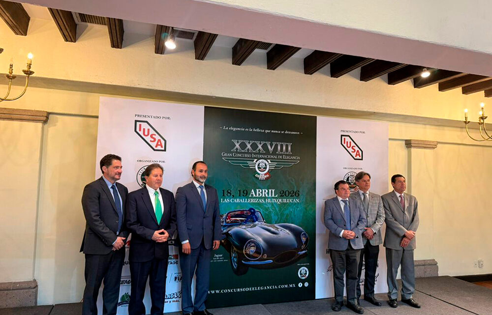 Gran Concurso Internacional de Elegancia anuncia su edición XXXVIII